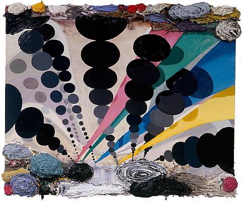 Phillip Allen, 'Tifosi', 2005, oil on canvas. Image courtesy Kerlin Gallery.