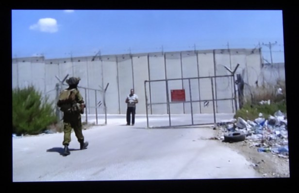 Screenshot from Yoav Gershon's 'Eight Hour Shift', mock-umentary, 17 minutes. Image courtesy Kelise Franclemont.