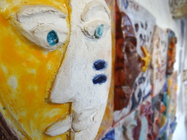 Detail of 'The Neighbourhood Children's Project', 2010, led by artist Abed Abdi, in Wadi Nisnas, Haifa, Israel. Image courtesy Kelise Franclemont.