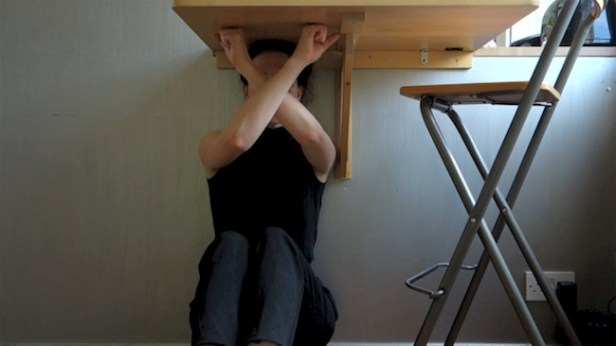 Maria Von Heyl, 'Utopia', 2013, video in 'Jerwood Drawing Prize 2013', at Jerwood Space, Bankside, London. Photo courtesy the artist and www.artupdate.com