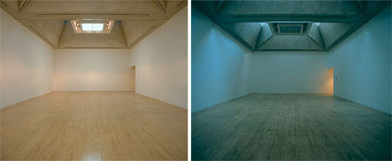 Martin Creed, 'Work 227: The lights going on and off', 2000, lights and timer. Image courtesy ArtIntelligence.net.