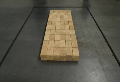 Carl Andre, 'Equivalent VIII', 1966, installation of 120 bricks, stacked in units 2 x 6 x 10.