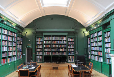 Paul Mellon Centre library. Image courtesy Paul Mellon Centre for Studies of British Art
