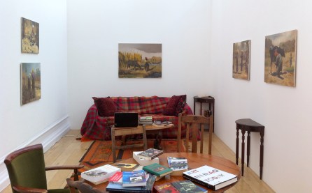 Installation view of 'Welcome to Iraq' at South London Gallery, London. Photo credit Kelise Franclemont.