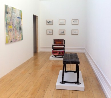 Installation view of 'Welcome to Iraq' at South London Gallery, London. Photo credit Kelise Franclemont.