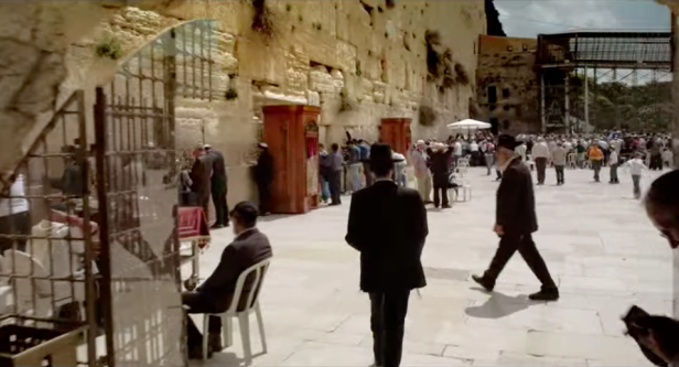 View of the Western Wall, Jerusalem in 'Jerusalem 3-D', , 2013, documentary film, 45 mins. Image courtesy National Geographic.