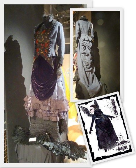 Alexander Williams Connatty, recreating the witch from Matthew Bourne's BA Theatre & Screen - Costume Interpretation