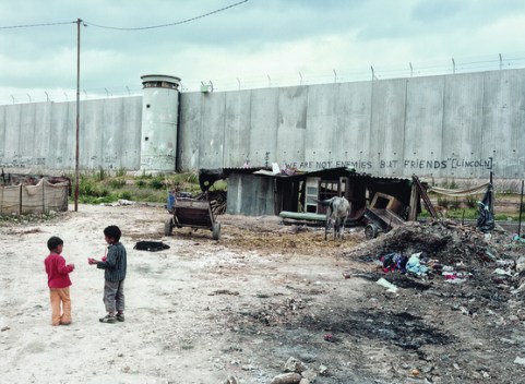 Noel Jabbour, 'We are not enemies but friends', 2012, in 'Keep your Eye on the Wall', 2013, edited by Olivia Snaije and Mitchell Albert, published by SAQI books, London.