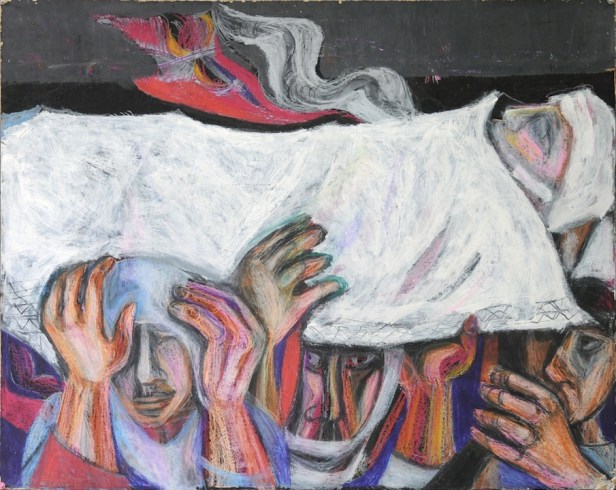 Abed Abedi, 'Intifada', 1986. Image courtesy www.jadaliyya.com