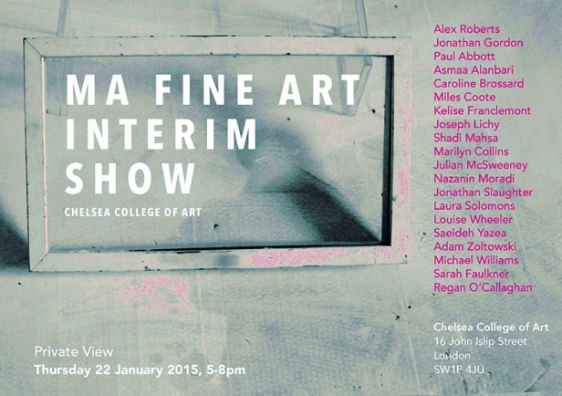 Poster designed by Sarah Faulkner.