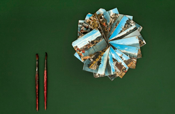 Dor Guez, installation detail of 'The Sick Man of Europe', 2015, at the ICA, London. Image courtesy the artist and the ICA.