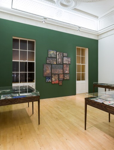 Dor Guez, installation view of 'The Sick Man of Europe', 2015, at the ICA, London. Image courtesy the artist and the ICA.