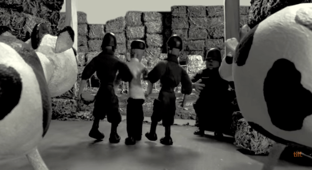 Screenshot from 'The Wanted 18', 2014, directed by Amer Shomali and Paul Cowan. Image courtesy http://www.wanted18.com/ and TIFF.