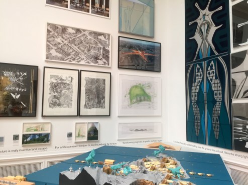 Installation view, Large Weston Room in Summer Show 2015 at Royal Academy of Arts, London. Photo credit Kelise Franclemont.