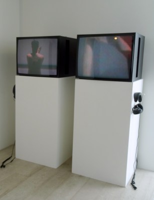 Anas al-Shaikh, 'My land, 2', 2009, video installation in 'Echoes and Reverberations' at Hayward Gallery Project Space, Southbank Centre London. Photo credit Kelise Franclemont.