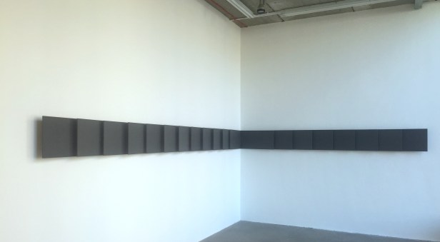 Lesley Foxcroft, installation view in 'Corners' at Chelsea Space, Millbank, London. Photo credit Kelise Franclemont.