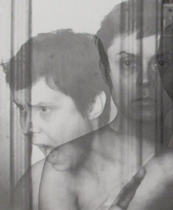 Work by Ewa Habdas (detail), in 'Identity' at AWAH, Altrincham, Greater Manchester. Image courtesy the artist.