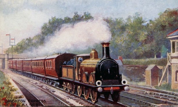 Illustration of London, Brighton and South Coast Railway B1 Class of locomotive. Image courtesy robpashcroft.wordpress.com