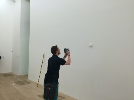 Inside the galleries at the New Tate Modern, London. Photo credit Kelise Franclemont.