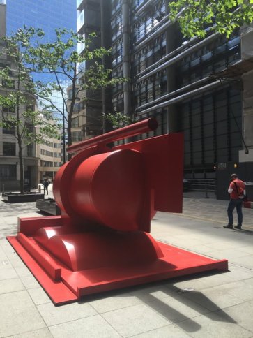Anthony Caro, 'Aurora', 2016, in Sculpture in the City 2016, London. Photo credit Kelise Franclemont.