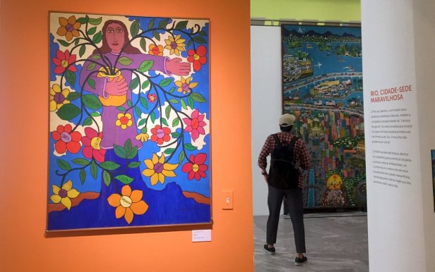 Alexander Filao, title and date unknown, Museu Internacional de Arte Naïf do Brasil, Rio de Janeiro. Photo: Kelise Franclemont.