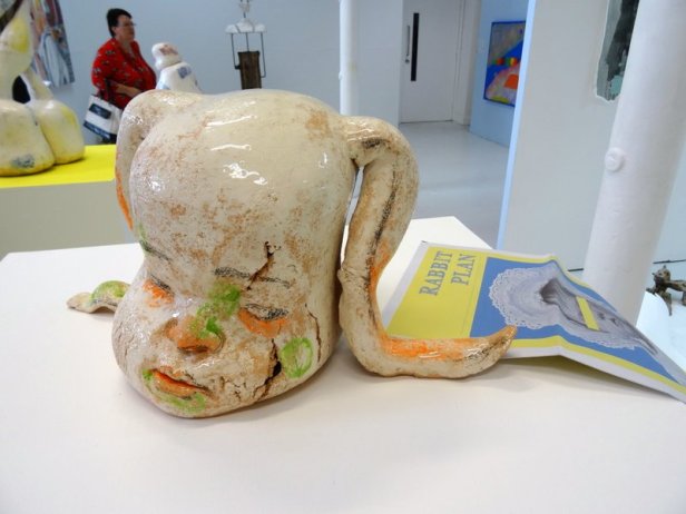 Cuishan Huang, in 2016 MA Fine Art Postgraduate Summer Show at Chelsea College of Arts, London. Photo credit Kelise Franclemont.