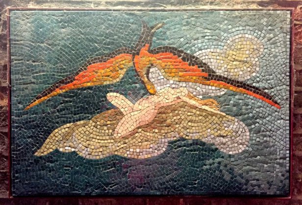 Southbank Mosaics group, after William Blake, 2007-2014, in 'Blake's Lambeth', Carlisle Lane, Waterloo, London. Photo credit Kelise Franclemont.