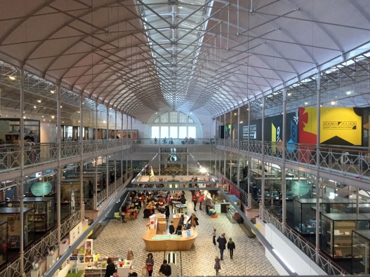 Inside the V&A Museum of Childhood, view from the upper mezzanine. Photo credit Kelise Franclemont.