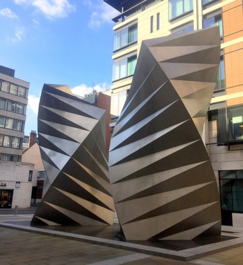 Thomas Heatherwick, 'Paternoster Vents', 2000, stainless steel, Paternoster Square, EC4, London. Photo credit Kelise Franclemont.